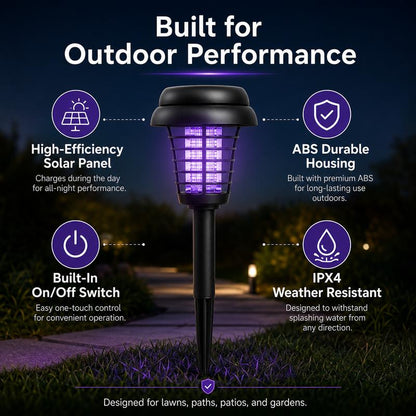 Solar Mosquito Zapper Light – Outdoor Garden