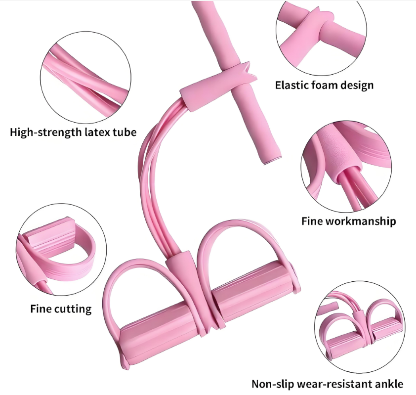 Multifunction Pedal Resistance Band – Your At-Home Fitness Essential