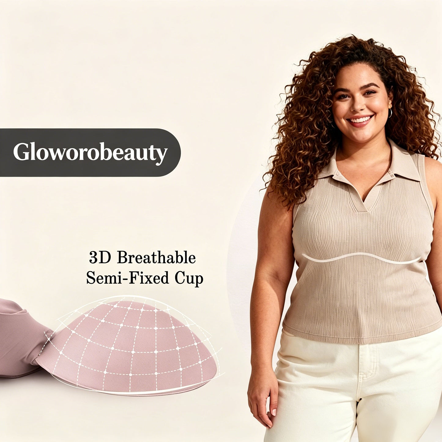 Gloworobeauty Wireless Comfort Bra