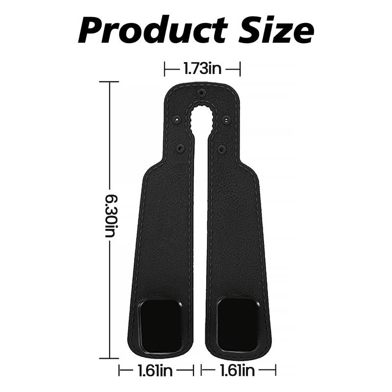 Car Headrest Hooks, 2-in-1 Hidden Organizer for Purses & Phones