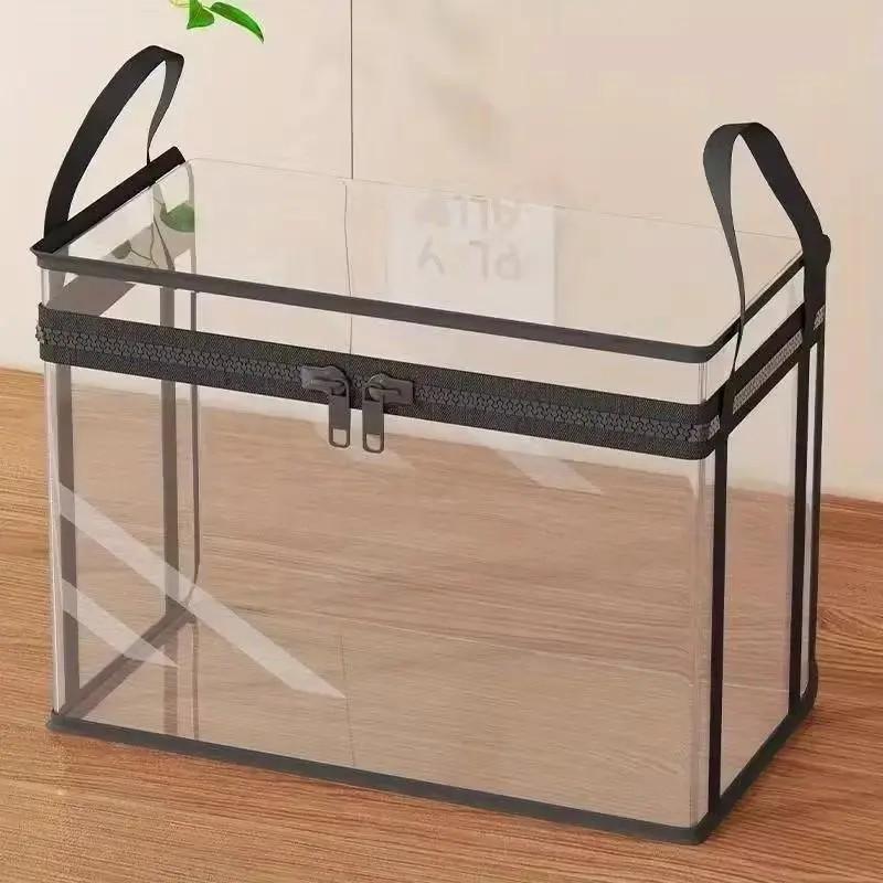 Transparent PVC Foldable Storage Box