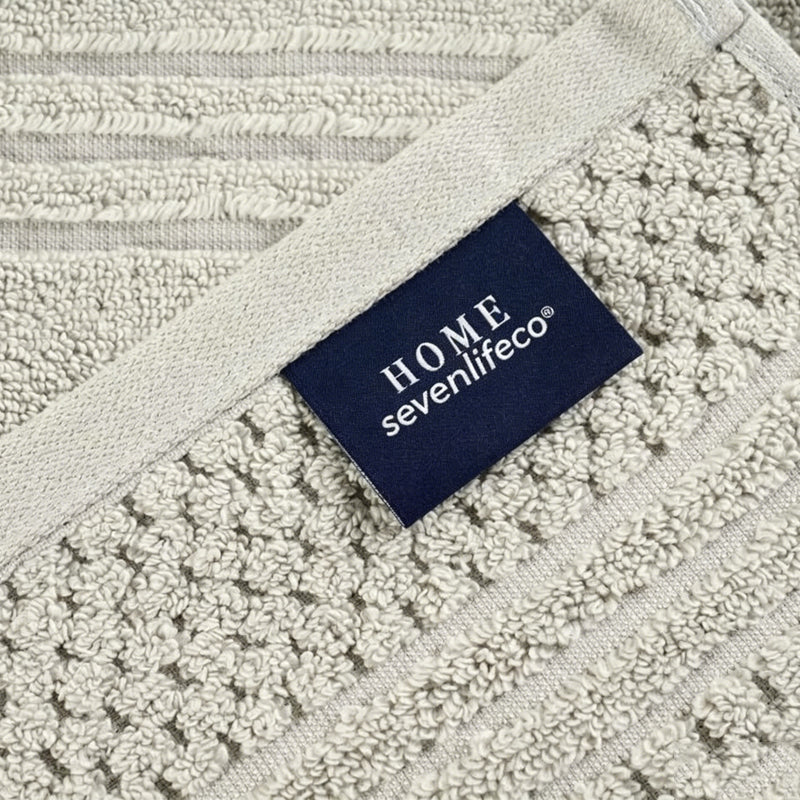 100% Cotton Solid & Texture 3-pc Towel Set