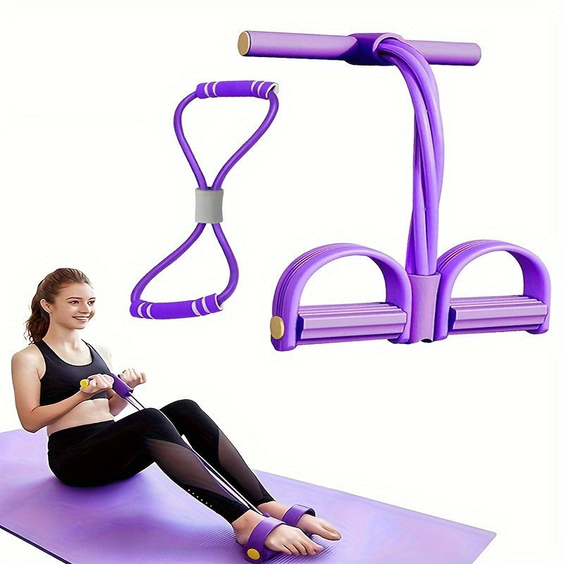 Multifunction Pedal Resistance Band – Your At-Home Fitness Essential