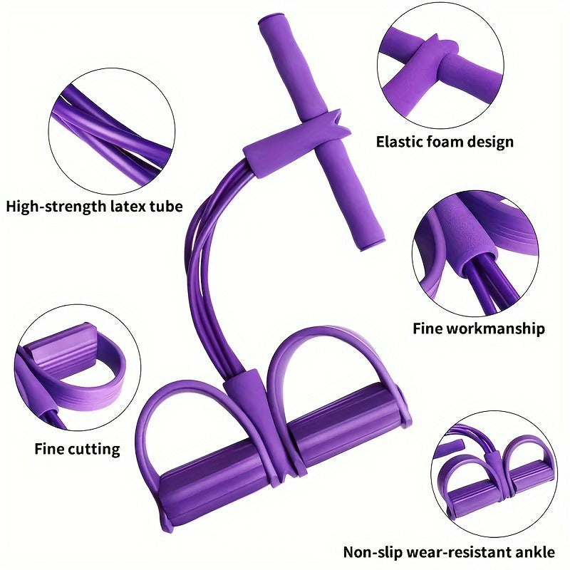 Multifunction Pedal Resistance Band – Your At-Home Fitness Essential