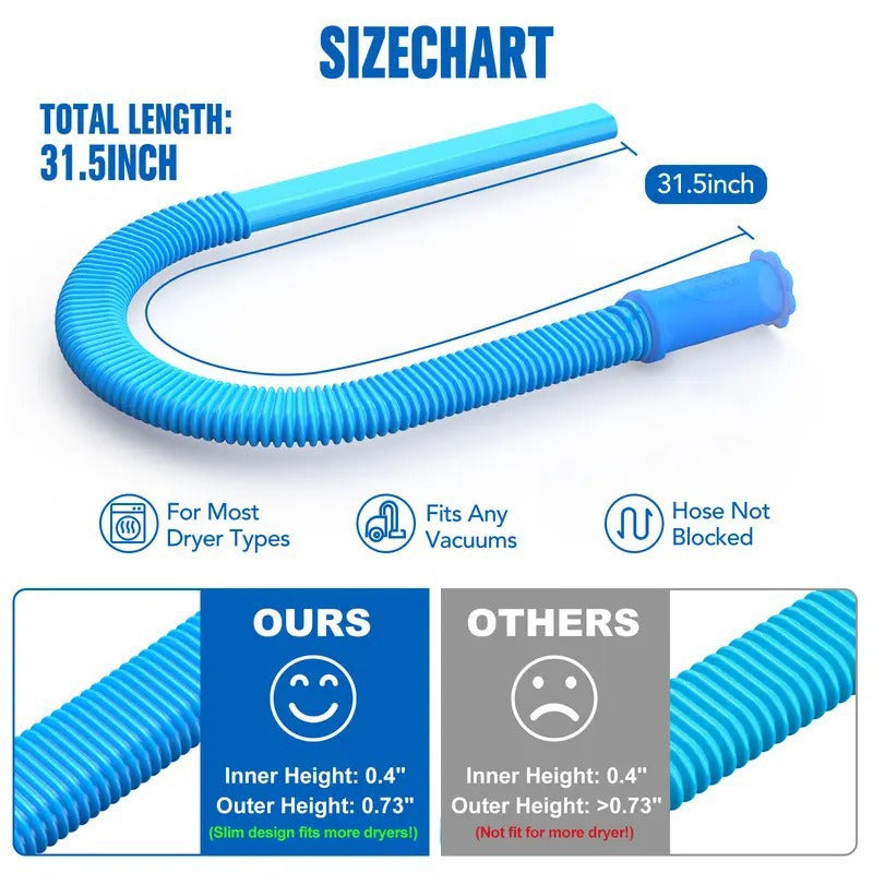 Dryer Vent Cleaner Kit - Ultimate Lint Remover Hose