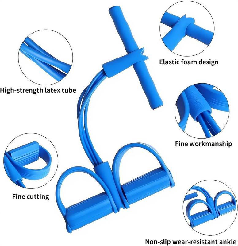Multifunction Pedal Resistance Band – Your At-Home Fitness Essential